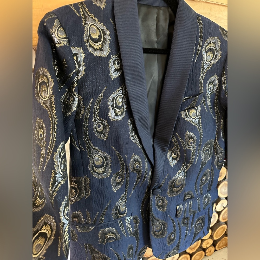 Mr Turk peacock jacket size 36 NWT